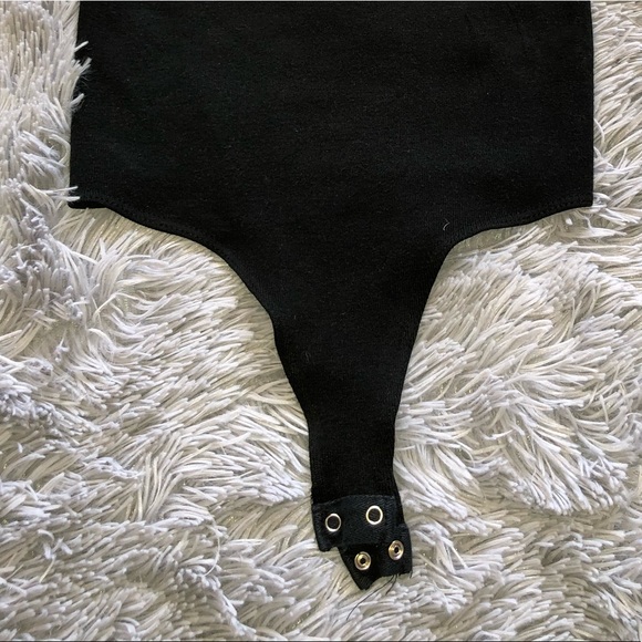 Fashion Q Black Bodysuit - Picture 3 of 3